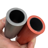 Tuyau en silicone ignifuge personnalisé pour admission d'air haute température, tube de refroidissement droit en caoutchouc, tuyau en silicone pour camion