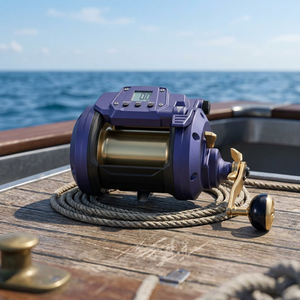 Moulinet de pêche électrique de haute qualité, de qualité industrielle, Seapower 1200 Drag Power, pour la pêche en eau profonde, en eau salée, pour gros gibier, OEM/ODM - Product Image 2