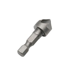 Foret à tête fraisée hexagonale TGS 12,5 mm 5 pièces, ouvre-trou pour le travail du bois, fraiseuse à pointe, fraise à débavurer