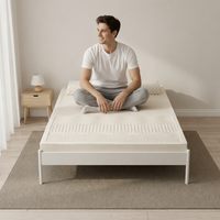 Surmatelas en latex convertible Apivita, moderne et écologique, doux, épaisseur 5-15 cm, pour la maison, l'école, l'hôtel, l'hôpital