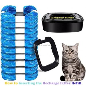 Bolsas de recarga de cubos de pañales de alta calidad, suministros de limpieza para el hogar, bolsa de recarga de pañales Compatible con la bolsa de basura Angel Care Geniee - Product Image 3