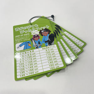 Impression d'étiquettes volantes en papier d'étiquette en tissu personnalisé <span class=keywords><strong>de</strong></span> bonne qualité bon marché d'usine pour <span class=keywords><strong>vêtements</strong></span> - Product Image 5