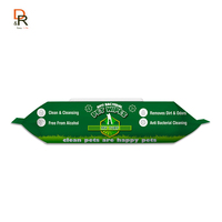 Lingettes jetables pour animaux domestiques, petites quantité minimale de commande affleurantes OEM directement en usine