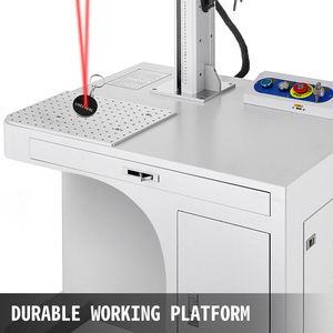 Máquina de Grabado y Marcado Láser de Fibra Vevor 2024, Nueva, Blanca, Tipo Mini Gabinete, 30W, Compatible con DXF, para <span class=keywords><strong>Airpods</strong></span>/Placas de Identificación/Lápices/Bolas - Product Image 4