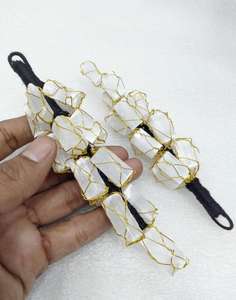 Hot Sale on White Natural Selenite Tumbled Stone <b>Car</b> Hanging Accessory for Healing Calm Energy Available at Good Price - Product Image 4