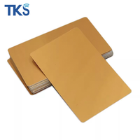 Cartes à puce métalliques durables en aluminium et acier inoxydable - Conformes ISO 7816, personnalisables pour l'accès/le paiement/le statut membre (Prêtes pour EMV)