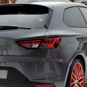 Pour VW Seat Leon FR MK3 MK3.5 Kit Carrosserie Aileron Latéral Arrière Spoiler Latéral Aile Arrière Accessoires Auto - Product Image 3