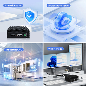 Routeur pare-feu CWWK Pfsense 10G N150 DDR5 Mini PC 2 x 82599ES SFP+ 2 x i226V 2.5G Lan 2 x NVMe <span class=keywords><strong>Micro</strong></span> Appliance pare-feu - Product Image 5