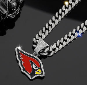 Collar con Colgante de Aceite de los Titans de Tennessee Personalizado de Alta Calidad, Collar <span class=keywords><strong>Dorado</strong></span> de Fútbol Americano, Cadena Cubana Hip Hop para Fanáticos del Deporte - Product Image 6