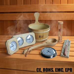 Minuteur de sauna <span class=keywords><strong>en</strong></span> bois personnalisé, étanche, haute température, 15 minutes, avec horloge <span class=keywords><strong>sablier</strong></span>, accessoires de sauna OEM ODM - Product Image 2