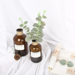 Bouquet d'eucalyptus artificiel à effet 3D collé, accessoire pour arrangement floral DIY, décoration de salon. - Product Image 4