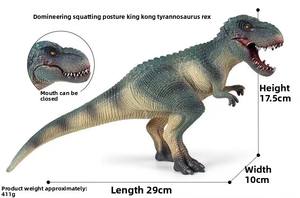 Dinosaurio sólido PVC juguete conjunto realista Pterosaur Triceratops Tyrannosaurus Rex juguete <span class=keywords><strong>Jurassic</strong></span> <span class=keywords><strong>World</strong></span> dinosaurio modelo de juguete - Product Image 6