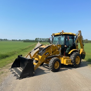 รถตักล้อยางมือสอง CAT420F ราคาถูก รถขุดตักดิน CAT420F รถแบคโฮมือสอง Cat 420f CE ขาย - Product Image 1