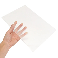 Étanche 100% vierge matériau coulé feuille acrylique transparente 2mm 3mm 4mm 5mm 6mm 8mm Transparent