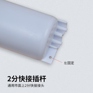 Cartouche de filtre à eau de 10 pouces à 36 dents avec boîtier de filtre intégré pour accessoires de purificateur d'eau potable directe - Product Image 2