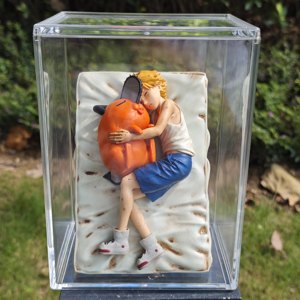 <span class=keywords><strong>Figurine</strong></span> de collection officielle authentique <span class=keywords><strong>Denji</strong></span> & Pochita, modèle de personnage d'anime de qualité supérieure pour l'affichage à domicile - Product Image 6