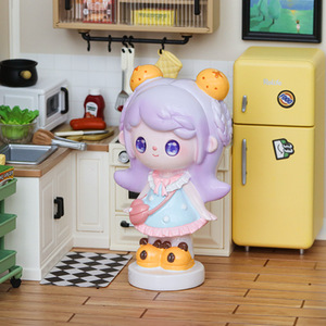 Figuras de Niña Yu Mo, Juguetes Coleccionables de Resina para Niños, Regalo de Cumpleaños - Product Image 3