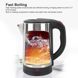Bouilloire électrique 2,3 L, intérieur en acier inoxydable, sans BPA, ébullition rapide de l'eau, prix avantageux, arrêt automatique - Product Image 2