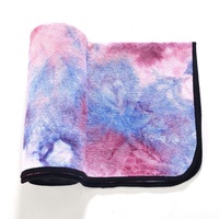 Serviette de tapis de Pilates en microfibre antidérapante absorbant la transpiration pour le yoga, la gym, l'entraînement à domicile et le fitness