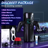 Männlicher Masturbator Sexspielzeug für Männer Erwachsenenspielzeug Männlicher Stimulator Männer-Sextoy Blowjob-Sexmaschine Taschenmuschi