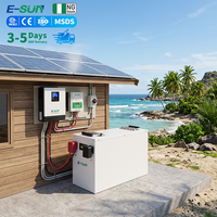 Baterai Surya Rumah Tangga Lagos Stock 24V 100ah 150ah 200ah Lithium Ukuran Kompak 2.5kwh 7.2kwh Baterai LFP untuk Penggunaan Rumah dan Toko