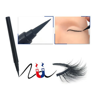 Impermeable imán pestañas Kit magnético pegamento Lápiz Delineador de ojos y la magia de las pestañas con pinzas - Product Image 2
