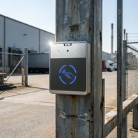 Lector de Control de Acceso y Asistencia de Trabajadores WCMI, 13.56MHz NFC, Módulo Escáner de Códigos QR, Sistema de Seguridad para Talleres Industriales, Global