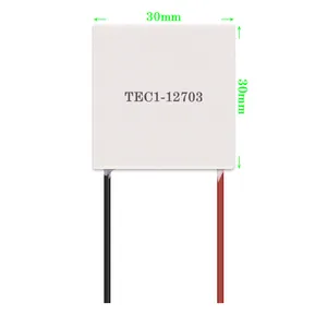 TEC1-12703 3A مكونات الكمبيوتر 12V 27W 40X40x4mm الحرارية المبردة