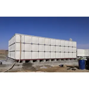 FRP SMC GRP Sectional Water Tanks For Drinking Fire Rain Irrigation GRP Panel Water Tank Prices