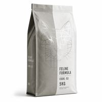Sachet d'emballage pour aliments pour animaux de compagnie, pochette verticale refermable avec fermeture éclair, thermoscellable, en plastique de qualité alimentaire, imprimé sur mesure pour friandises pour chiens et chats, réutilisable