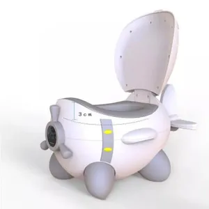 Toilettes auxiliaires en plastique pour enfants, urinoir d'avion pour bébés