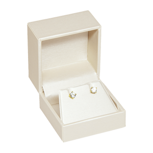<b>Earring</b> <b>Box</b> 544840 Mm Glossy Case Jewelry Storage Grey Black Aubergine Cream - Product Image 6