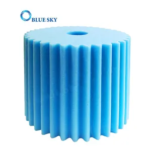 Filter busa bintang biru kompatibel dengan Electroluxs Aerus Central CV3271B CV3219 CV3391D suku cadang Penyedot Debu