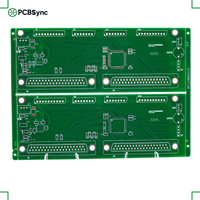 Matériau PCB haute vitesse à faible perte et sans halogène Df 0.008, stratifié Ventec Tec-speed 5.0 VT-464G RTF 1oz 12 couches pour communication satellite