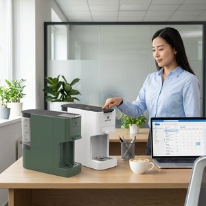 Cafetera Espresso Automática Portátil USB CM02-C/D, 15 Bares, Caldera Múltiple, Acero Inoxidable, Programable, Capacidad de 30 oz - Product Image 3