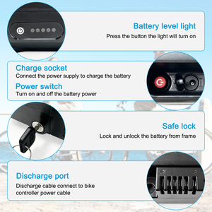 Batterie Li-ion rechargeable <span class=keywords><strong>Shanshan</strong></span> SSE-115 Songxia-4 pour porte-bagages arrière, 36V 48V 14Ah 15Ah 18Ah 20Ah 21Ah, batterie de vélo électrique Akku - Product Image 3