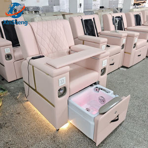 Top-Angebot: Rosa Pedikürestuhl für Saloneinrichtung – Fuß-<span class=keywords><strong>Spa</strong></span>-Stuhl mit Massage, Maniküre und klassischer Pediküre - Product Image 5