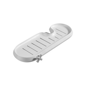 HeDou Faucet Storage Rack Oval Adjustable Moisture Proof Kitchen Sink Drainer - Product Image 5