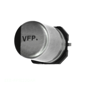 Condensateur original 22 uF CAP ALUM 22UF 20% 25V SMD à montage en surface EEE-FP1E220AR - Product Image 1