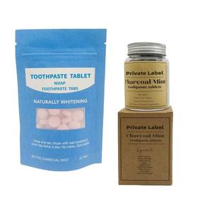 Comprimés de dentifrice probiotiques pour le nettoyage buccal, marque privée, avec format voyage - Product Image 3