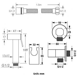 Смеситель для биде - Product Image 3