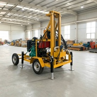 Machine de forage de puits profonds avec une grande mobilité pour les chantiers de construction en Asie du Sud-Est