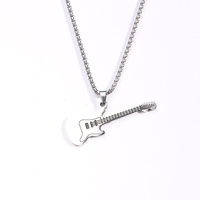 Collier en acier titane pour homme, collier en acier inoxydable avec carte de poker, cœur, bijoux tendance, chaîne à maillons décontractée hip-hop