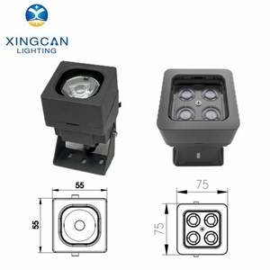 Impermeabile all'aperto IP65 LED luci di inondazione 1*3W 4*2W Led Spot per Hotel edificio di proiezione di illuminazione per esterni progetto - Product Image 6