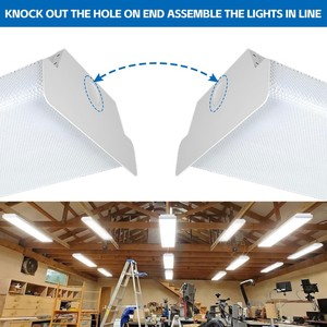 Luz LED Envolvente NGTlight de 2 pies y 4 pies, 15w - 60w, Acero Inoxidable, Garantía de 5 Años, Tubos LED para Interiores, Luz Envolvente - Product Image 3