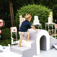 Location de fête de mariage blanc gonflable jeu souple château gonflable commercial videur sport combo lune marche enfants sauter maison