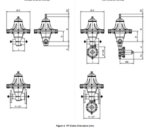 Vanne régulatrice de pression Tartarini série RP EMERSON avec kit de montage sur skid - Product Image 4