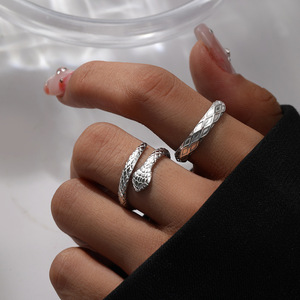 Nova Chegada: Anel Ajustável de Aço Inoxidável com Corte Princesa e Zircônia, Banhado a Ouro 18K, para Mulheres e Homens – Joia da Moda - Product Image 6