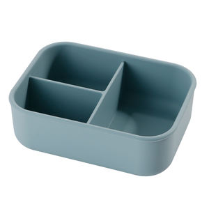 Vendita calda BPA gratis scatola di immagazzinaggio in <span class=keywords><strong>Silicone</strong></span> classico coperchio riutilizzabile per la lavatrice microonde BPA gratis pranzo ciotola cibo alimentazione - Product Image 1