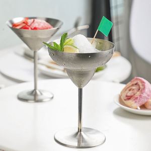 Maxfree – Verres à vin à pied en métal, gobelets à vin uniques en acier inoxydable, ensemble de verres à vin pour fêtes, bureau, mariages, anniversaires - Product Image 4
